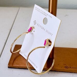 Kendra Scott Emma 14K Gold Over Brass
Hoop Earrings